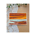 Hand-Painted Postcard No. 13 — Sunset over the Estuary, full artwork