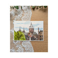 Hand-Painted Postcard No. 5 — Sint-Nicolaaskerk, full artwork