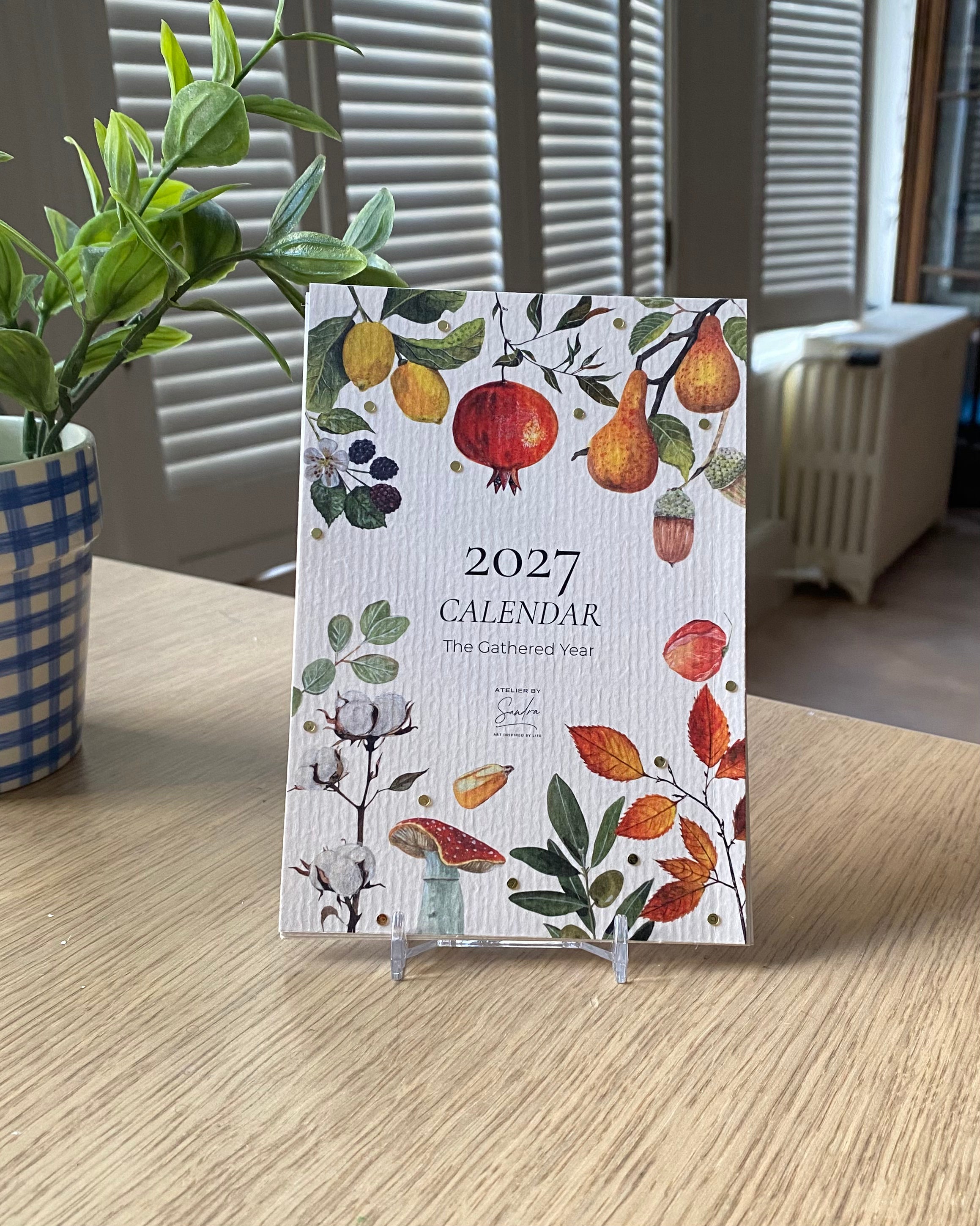 Gathered Year – 2027 Desk Calendar