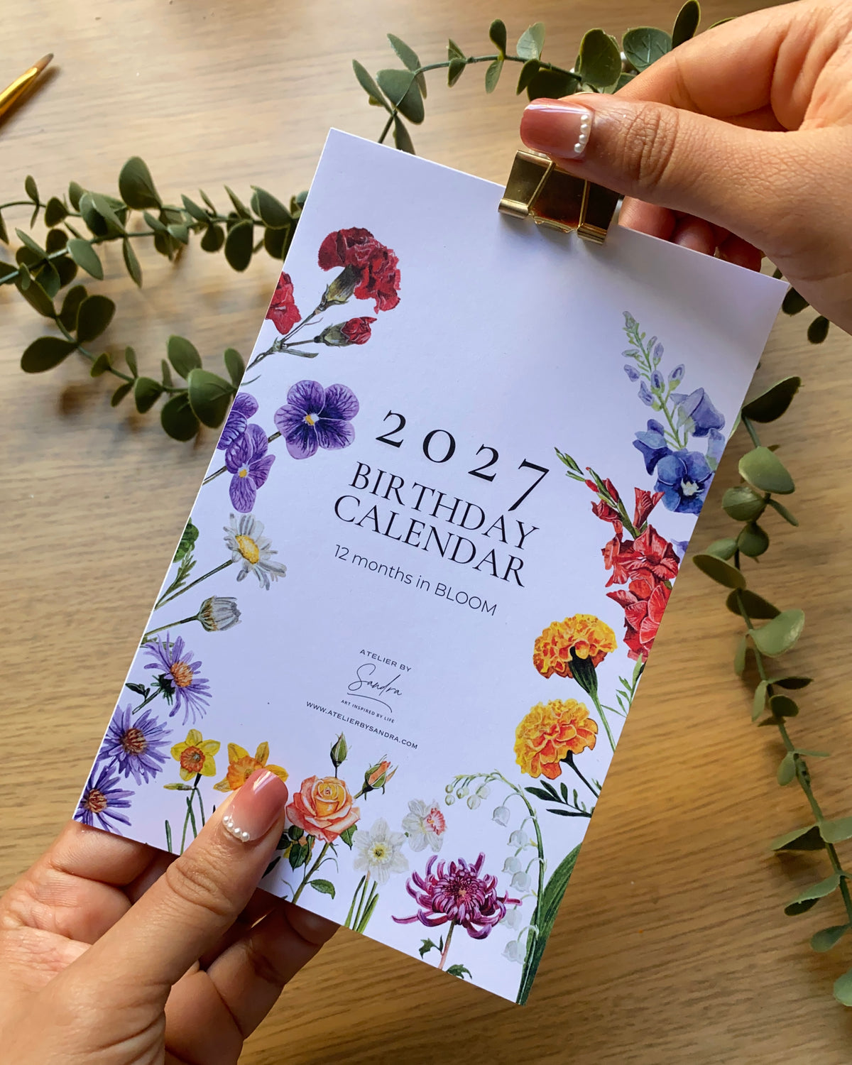 2027 Birthday Calendar
