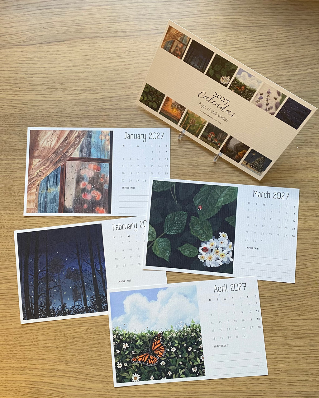 Small Wonders – 2027 Desk Calendar