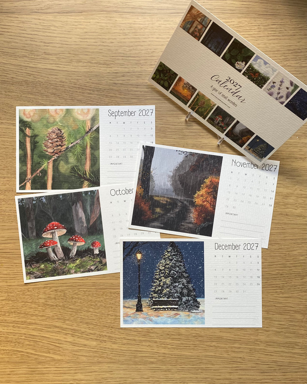 Small Wonders – 2027 Desk Calendar