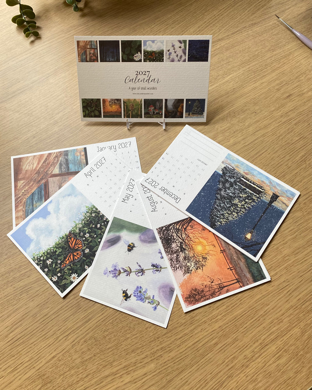 Small Wonders – 2027 Desk Calendar