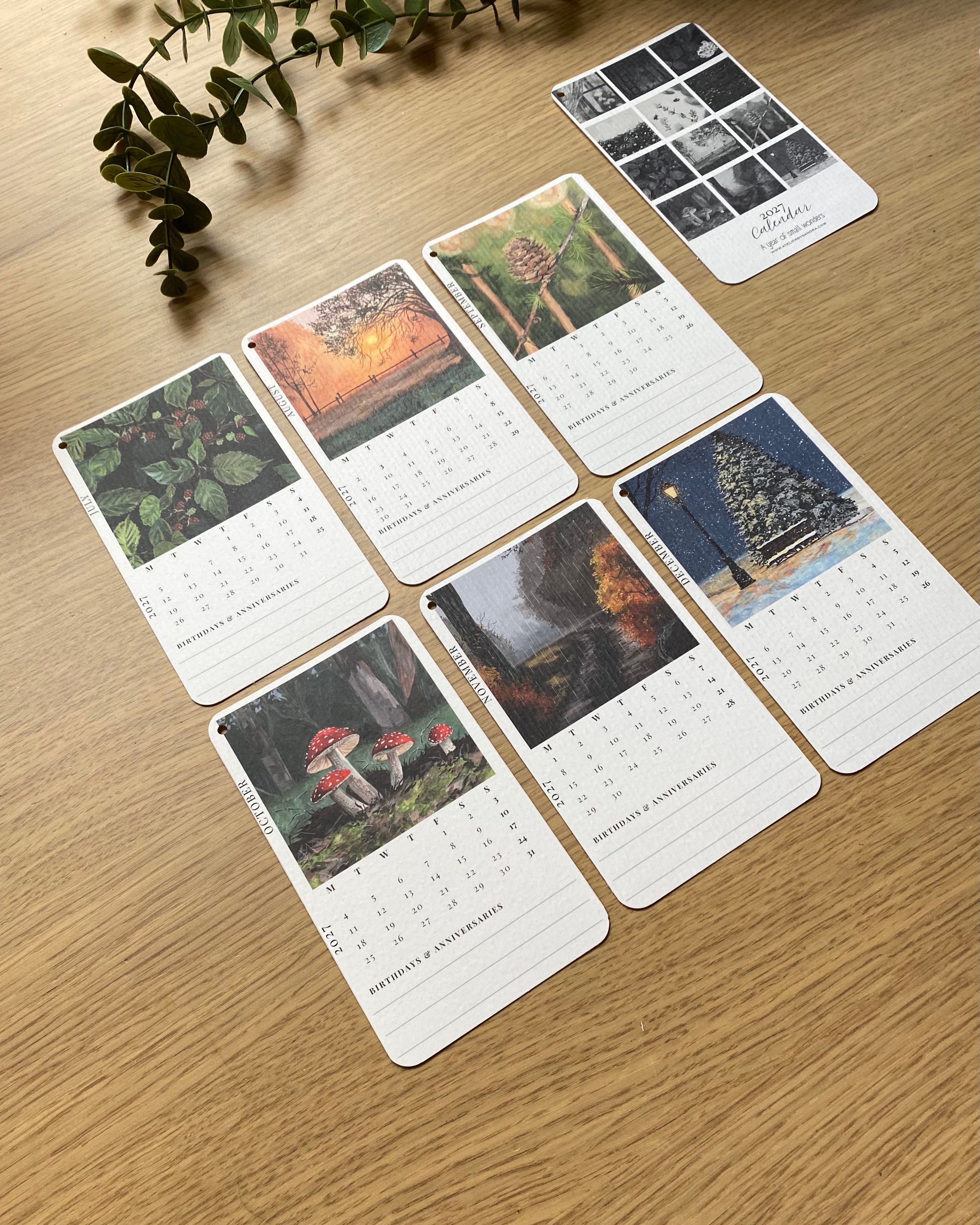 2027 Pocket Calendar