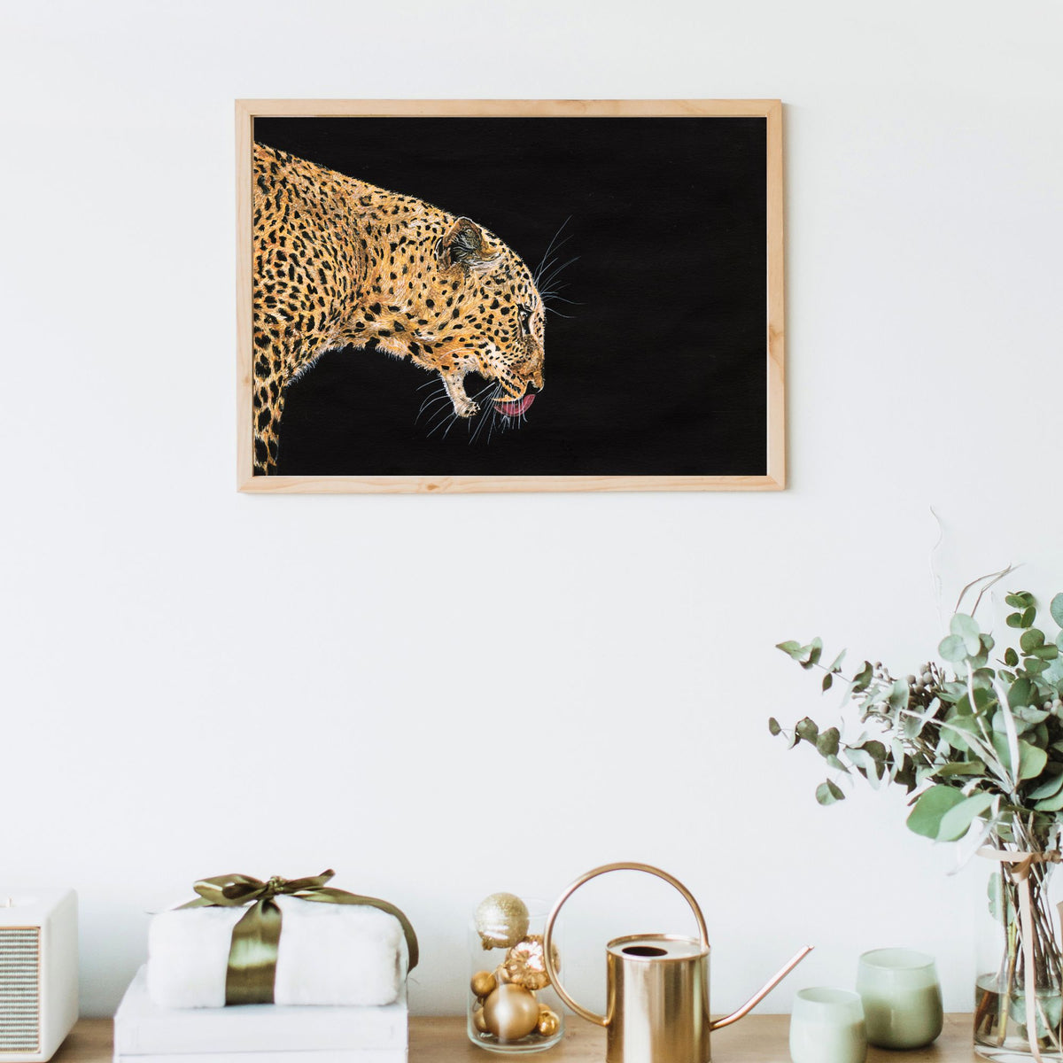 Prowl — framed mockup in interior setting